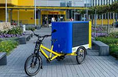 Solar-Powered Bike Deliveries