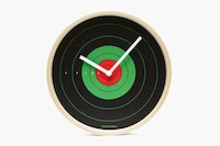 Shooting Target Wall Clocks Image 1