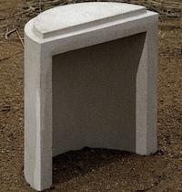 Contrasting Element Concrete Stools Image 3