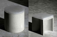 Contrasting Element Concrete Stools Image 5