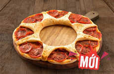 Savory Wreath-Shaped Pizzas