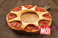 Savory Wreath-Shaped Pizzas