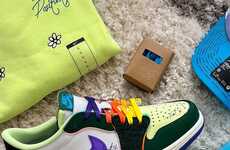 Color-Blocking Vibrant Sneakers