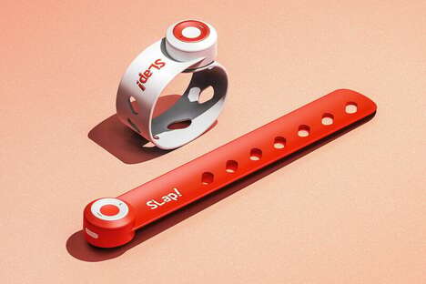 Slap-Band-Inspired Bike Locks