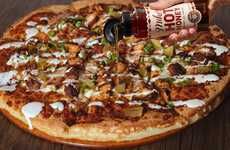Hot Honey-Drizzled Pizzas