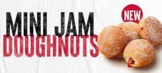 Miniature Jam-Filled Donuts