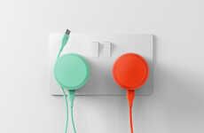 Neon Tonal Wrapped Chargers