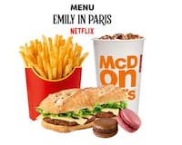 Promotional France-Only QSR Sandwiches Image 1