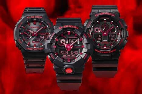 Strong Passionately Colored Timepieces