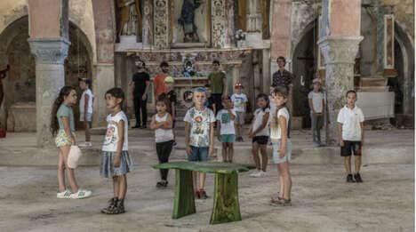 Kid-Designed Sculptural Furniture