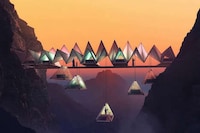 Tranquil Suspended Hanging Retreats Image 4