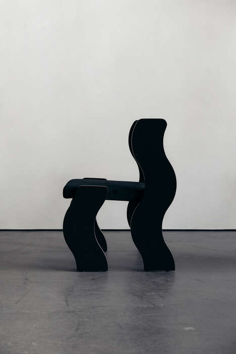 Traditional Chinese-Inspired Wavy Furniture