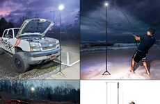 Elevated Outdoor LED Illuminators