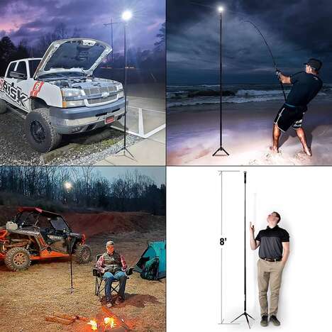 Elevated Outdoor LED Illuminators