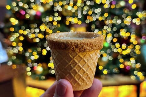 Pricey Waffle Cone Shots