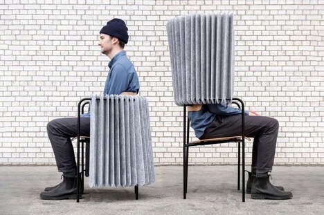 Avian-Inspired Privacy Chairs