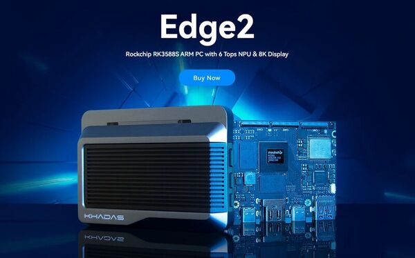 Compact Single-Board Computers: Khadas Launched the 'Edge2' Powered by ...