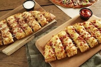 Meaty Cheese Bread Appetizers Image 1