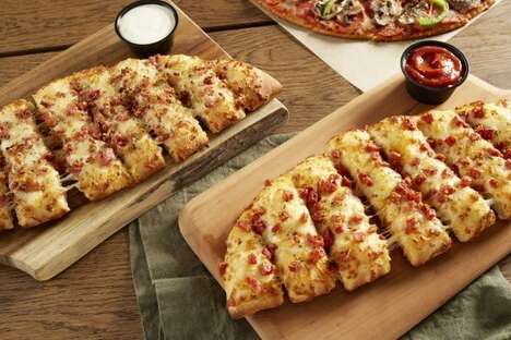 Meaty Cheese Bread Appetizers