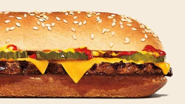 Elongated Double-Patty Cheeseburgers
