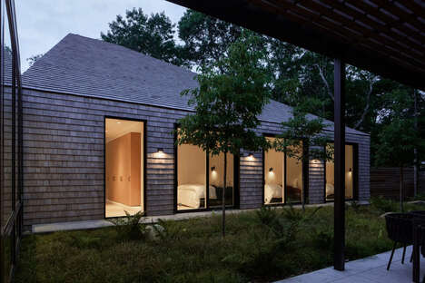 Pyramid-Like Suburban Homes