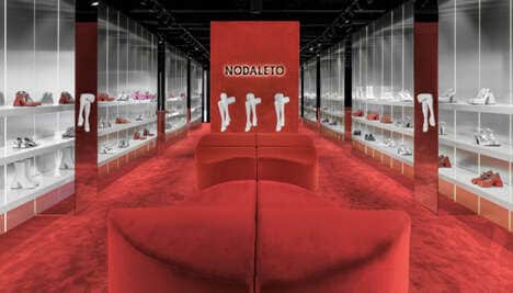 Sci-Fi-Inspired Shoe Stores