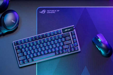 Customization-Focused Gamer Keyboards