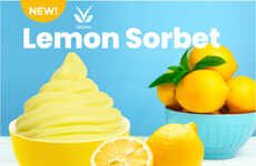 Refreshing Lemon Sorbets