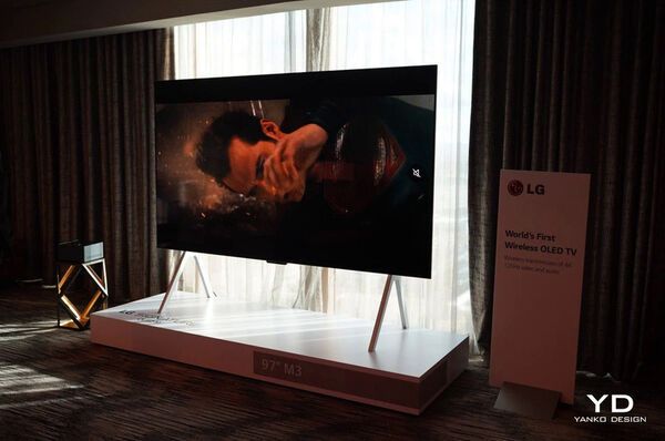 LG launches 'world-first wireless OLED TV' with 97 display