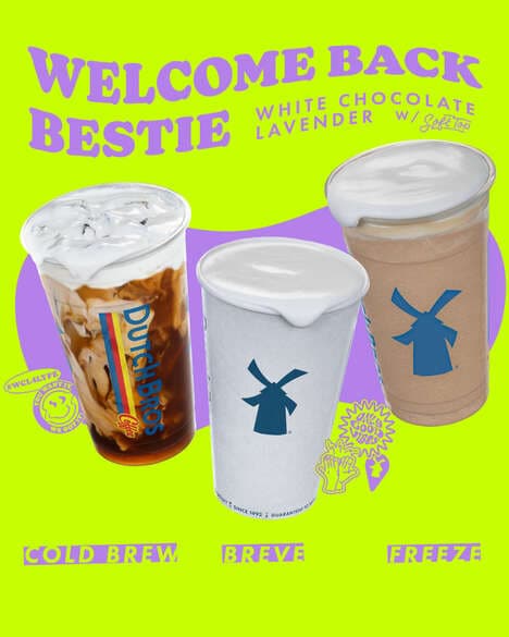 Lavender-Infused Cold Brews