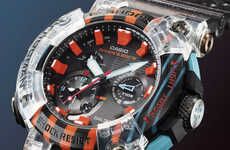 Colorful Carbon Digital Watches