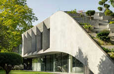 Plant-Covered Concrete Homes