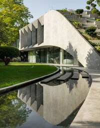 Plant-Covered Concrete Homes