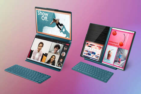 Dual-OLED Display Laptops