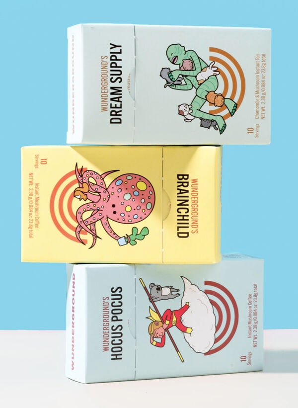 Mushroom-Enhanced Coffee Collections