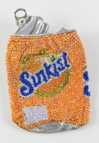Crystal-Adorned Crushed Cans Image 3