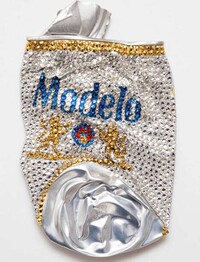 Crystal-Adorned Crushed Cans Image 6
