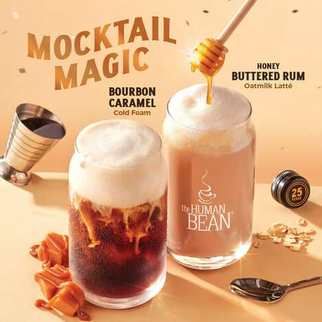 Mocktail-Style Cafe Beverages