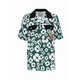 Flower-Graphic Buttoned Shirts Image 1