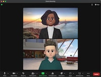 Cartoon Avatar Digital Meetings Image 2