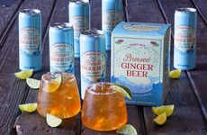 Canned Brewed Ginger Beers