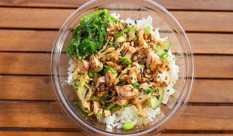 Flame-Cooked Salmon Bowls