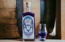 Botanical Violet-Hued Vodkas