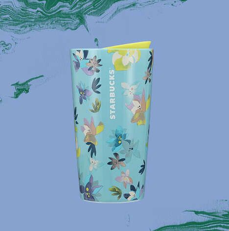 Spring-Ready Floral Tumblers