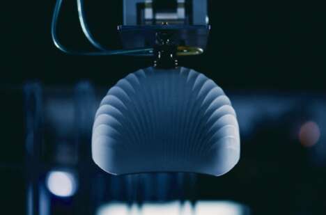 Scallop Shell-Constructed Helmets