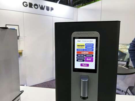 On-Demand Nut Milk Machines
