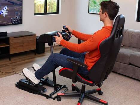 Flight Simulation Controller Mounts