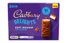 Low-Calorie Chocolate Nougat Bars