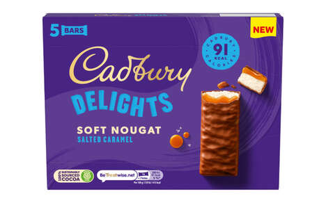Low-Calorie Chocolate Nougat Bars
