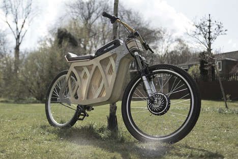 Lightweight Plywood Electric Bikes